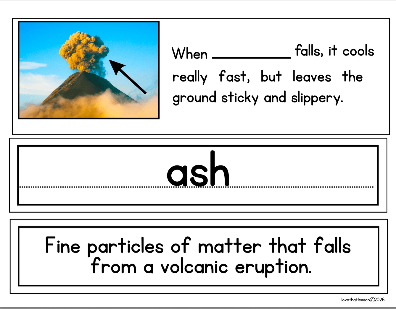 Natural Disasters Academic Vocabulary Word Wall | Earth Science | ESL & ELL Support - Love That Lesson Shop
