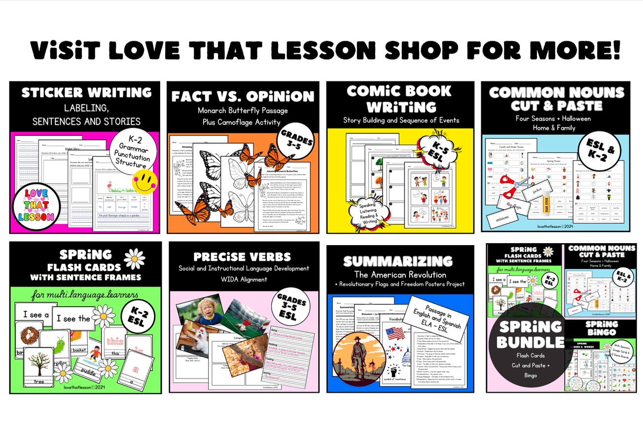 The Hope Chest Academic Vocabulary Word Wall | 4th Grade ELA & ESL | EL Module 4 - Love That Lesson Shop