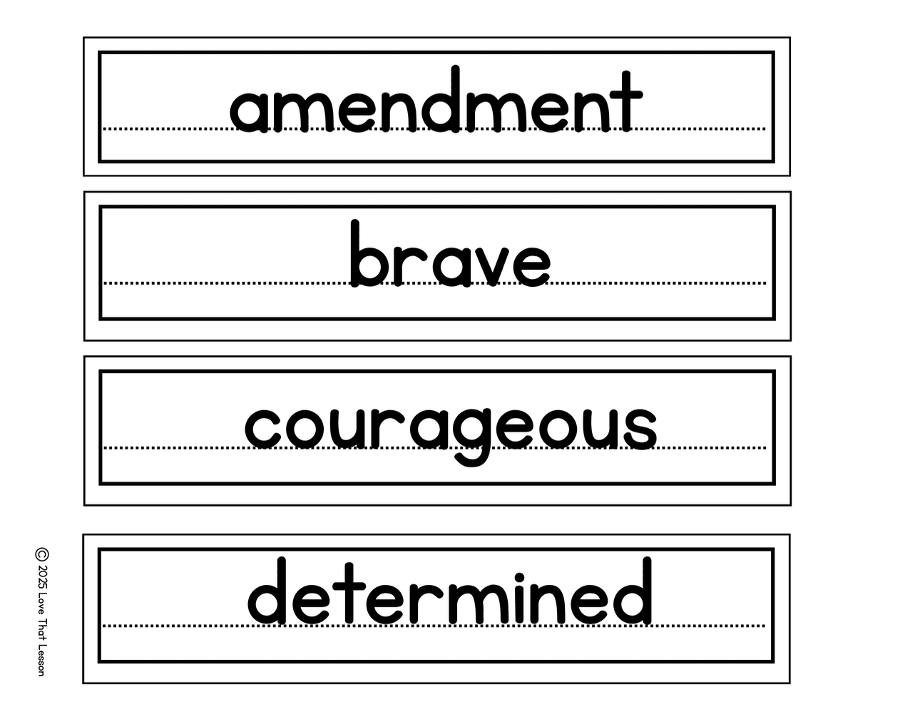 The Hope Chest Academic Vocabulary Word Wall | 4th Grade ELA & ESL | EL Module 4 - Love That Lesson Shop